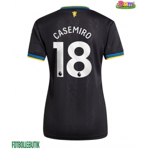 Manchester United Casemiro #18 Tredje Tröja Kvinnor 2025-26 Kortärmad